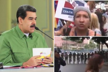 ¡SIN MIEDO! “Tienes que irte, te quedó grande Venezuela: Jubilada envía mensaje a Maduro ante grave crisis (+Video)