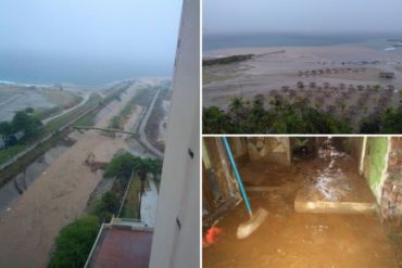 ¡ATENTOS! Lluvias encienden alarmas en Vargas por segundo día consecutivo (+Videos)