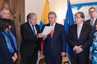 ¡AY, NICO! Almagro ratifica apoyo a Colombia en querella contra Maduro que interpuso ante la ONU