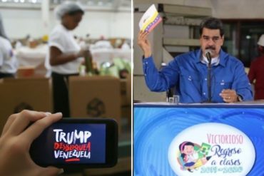 ¡NADIE LE CREE! Maduro negó chantajes con cajas CLAP a cambio de firmas contra Trump (+Video)