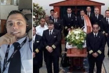 ¡MUY TRISTE! Michel Fernández fue ascendido a capitán post morten durante el funeral: “Tiene permiso para despegar a la eternidad”