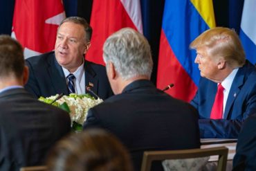 ¡FIRMES! Pompeo tras reunión sobre Venezuela: Estamos comprometidos en brindarles ayuda