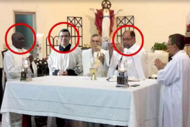 ¡POLÉMICO! Difunden video sexual de sacerdotes panameños con un venezolano