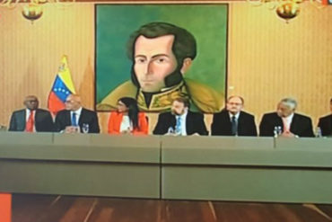 ¡LO ÚLTIMO! Timoteo Zambrano anuncia inicio de «mesa nacional» de diálogo en reunión con voceros maduristas en la Cancillería (+Video)