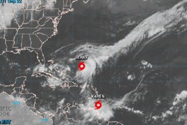 ¡PENDIENTES! Inameh precisó que efectos de la tormenta Karen se sentirán en el país por al menos 36 horas más