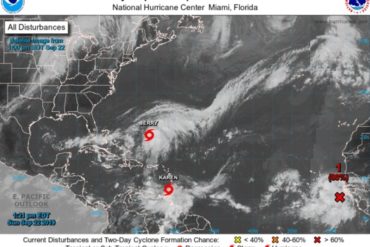 ¡VEÁLAS! Las imágenes de la tormenta tropical que afecta costas venezolanas