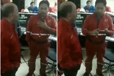 ¡SIN MIEDO! “Cobro 30.000 Bs”: Trabajador de Pdvsa le cantó las verdades de su salario al ministro Quevedo (+Video)