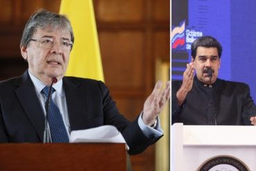 ¡CONTUNDENTE! Holmes Trujillo responde a Maduro: Las Fuerzas Armadas garantizarán la soberanía de Colombia