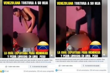 ¡TE LO CONTAMOS! Desmienten que una madre que torturaba a su hijo en Perú sea venezolana (+Detalles + los padres eran peruanos)