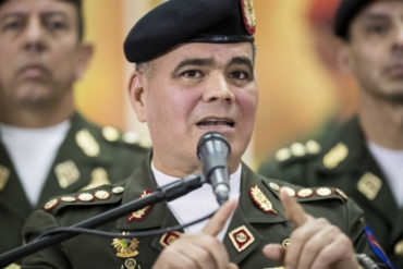 ¡POR FAVOR! La “promesa” de Padrino López: Con las armas y las milicias defenderemos la patria