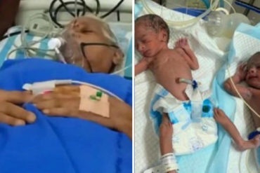 ¡INSÓLITO! Una anciana de 73 años dio a luz a dos gemelas sanas en la India (+Fotos)