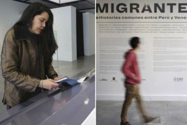 ¡LE MOSTRAMOS! “Crónicas Migrantes»: Una exposición de arte en Lima documenta el éxodo venezolano (+Fotos)