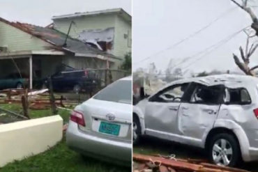 ¡AQUÍ LE MOSTRAMOS! El video que muestra la impresionante devastación que dejó el huracán Dorian en las Bahamas