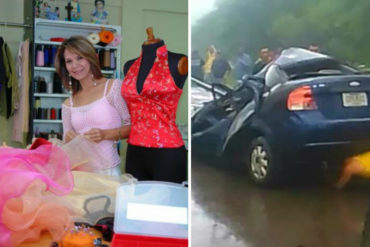 ¡TRÁGICO! En accidente de tránsito murió diseñadora venezolana Yaniré Palencia, su esposo y sus dos hijas