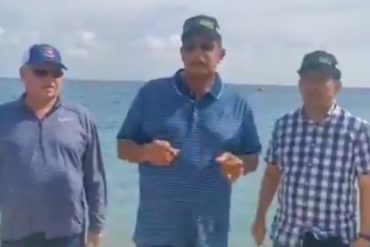 ¡DERROCHANDO PLATA! García Carneiro anunció la construcción de un muelle en Los Roques (+Video)