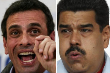 ¡SE BURLA! Capriles humilla a Maduro: Lo recibieron para regañarlo como a un muchacho y lo mandaron a buscar un acuerdo real