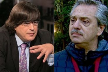 ¡DURO! «Usted miente con descaro»: La respuesta de Jaime Bayly a Alberto Fernández por negar que en Venezuela hay una “dictadura” (+Video)