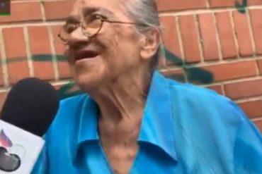 ¡QUÉ TRISTE! “No vengo a comprar, vengo a pedir porque no me alcanza”, el doloroso relato de una abuela en un mercado (+Video)