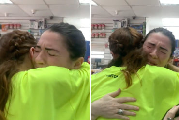 ¡IMPERDIBLE! Youtuber venezolana regresó al país para sorprender a su madre y así reaccionó: «Yo te mato» (+Video)