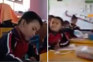 ¡XENOFOBIA! “Nos matan”: niños peruanos confiesan que su maestra les enseñó que venezolanos roban y asesinan (+Video)