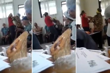 ¡ABUSO! Así maltrató una trabajadora de un geriátrico en Barinas a una abuelita por “grabarla” (+Video)