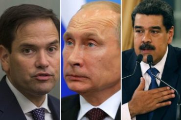 ¡ASÍ LO DIJO! Rusia “no tiene capacidad” para salvar a Nicolás Maduro, reitera Marco Rubio