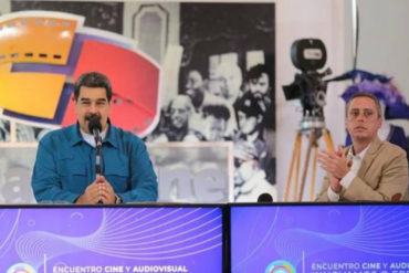 ¡EL COLMO! En medio de la crisis, Maduro aprueba junto a Roque Valero 100 millones de euros para el cine venezolano (+Ah, ok)