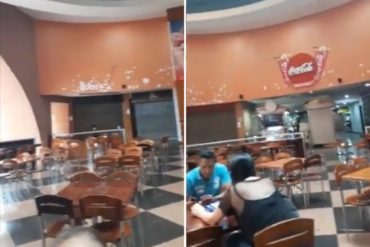 ¡TERRIBLE! Reportan cierre de locales comerciales en el C.C. Plaza las Américas en Caracas: “Otro logro de la revolución” (+Video)