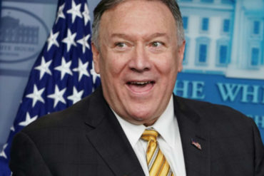 ¡QUÉ FUERTE! Pompeo sonrió cuando le preguntaron sobre la salida intempestiva de Bolton: Yo nunca estoy sorprendido (+Video)