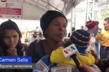 ¡QUÉ DOLOR! Venezolanos suplican a Ecuador para que les dejen pasar pese a no contar con la visa requerida: “Estamos pasando frío”