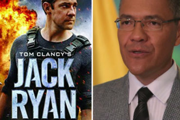 ¡POR FAVOR! Villegas denuncia que con la serie «Jack Ryan» buscan crear un clima para justificar «intervención» de EE.UU. en Venezuela