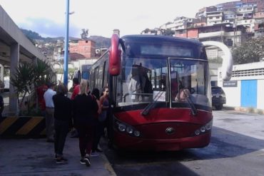 ¡ATENTOS! Habilitan ruta superficial entre Las Adjuntas y Antímano por trabajos en vía férrea del Metro de Caracas (+Fotos)