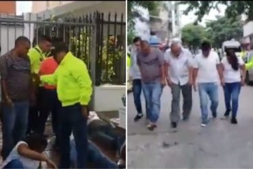 ¡LE CONTAMOS! Capturan en flagrancia a 4 robacasas venezolanos en Barranquilla (+Video)