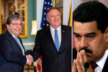 ¡AY, NICO! Colombia y EEUU ratifican su compromiso para “aislar a Maduro” y conseguir el cambio en Venezuela