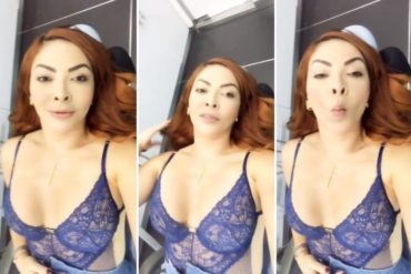 ¡AY, CHAMO! “Pa’ que gocen”: La Beba Rojas compartió un sensual video antes de su cirugía (+Video)