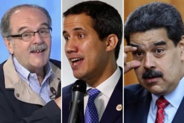 ¡SÍ, CLARO! La alocada idea que sugiere Ochoa Antich: Maduro y Guaidó deben gobernar juntos