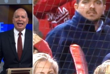 ¡SE PRENDIÓ! El que lo critique es un chavista: La furiosa defensa de este periodista a Stalin González por ir a un juego de la MLB