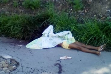 ¡SEPA! Hallan en Aragua el cadáver de una mujer con múltiples disparos en el rostro: Se desconoce el móvil del crimen