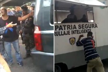 ¡VÉALO! El incidente entre «Cabeza e’ Mango» y efectivos de la PNB a su salida de la Fiscalía: Fue detenido (+Videos)