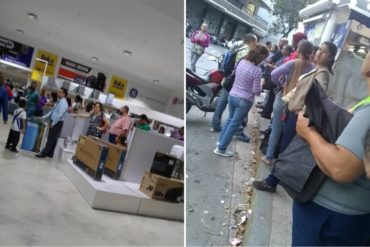 ¡VÉALO! Reportan largas colas en Daka para comprar productos electrónicos en divisas (+Fotos)