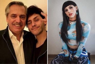 ¡MÍRELO! Dyhzy, el hijo del nuevo presidente de Argentina que es una popular ‘drag queen’ en las redes (+Fotos +Video)