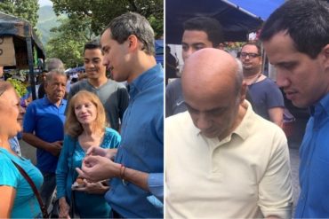 ¡TE LO CONTAMOS TODO! Juan Guaidó recorre el mercado municipal de La Urbina #26Oct (+Fotos +Videos)