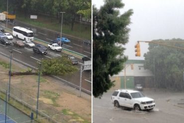 ¡ATENTOS! Reportan fuertes lluvias en Caracas durante la tarde de este #29Oct (+Fotos +Video)