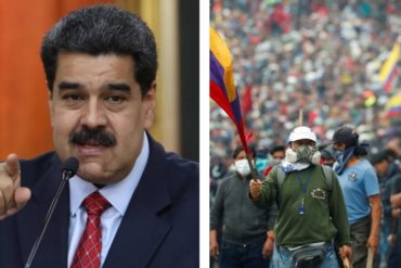 ¡ENTÉRESE! Maduro se vuelve a lavar las manos sobre los disturbios en Ecuador: Yo estoy tranquilo trabajando por Venezuela