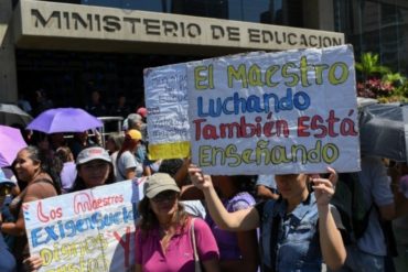 ¡IMPRESIONANTE! Al menos 12.330 escuelas acataron el paro nacional de 48 horas convocado por el sector educativo