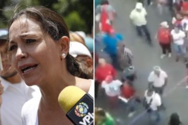 ¡LE CONTAMOS! VPI asegura que María Corina Machado también fue víctima de actos de violencia por grupos oficialistas en Apure (+Video)