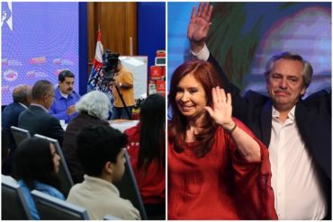 ¡CINISMO POPULISTA! Maduro feliz por las elecciones en Argentina: “Una nueva ola de dignidad se levanta en nuestro continente”