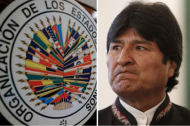 ¡ÚLTIMA HORA! La OEA considera que la segunda vuelta electoral en Bolivia es la “mejor opción”