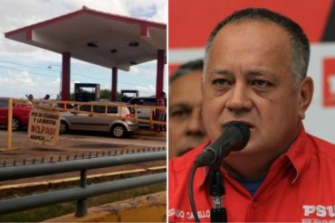 ¡PENDIENTES! Levantan control de suministro de combustible en Bolívar a propósito de visita de Diosdado Cabello: Se espera que también vaya Maduro