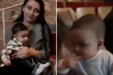 ¡VEA! Lorent Saleh compartió conmovedor video junto a Alan, el pequeño hermano de Neomar Lander que nació en España (+Video)